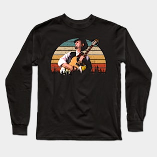 Eight Miles High Legacy Byrd Vintage Folk Rock Couture Graphic Tee Long Sleeve T-Shirt